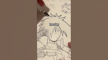 Drawing with a MANGA PEN!! 👀🎨 #artchallenge