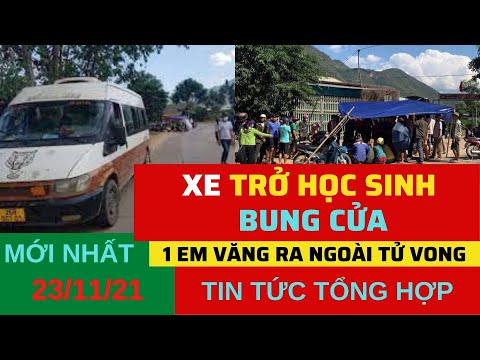 Video XE CHỞ HỌC SINH BUNG CỬA, 1 EM VĂNG RA NGOÀI TỬ VONG |... - youtube