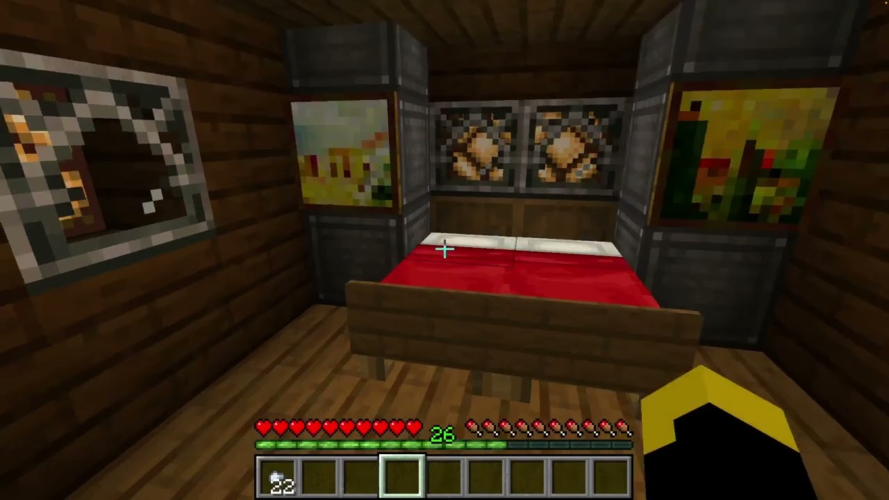 My Minecraft Create mod Underground Bunker!!!! (tour)