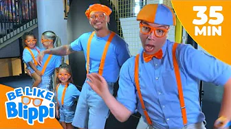 💙 Blippi has Fun with Kane Brown and Family! 🧡 | Be Like Blippi! | Preschool Learning | Moonbug