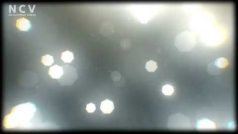 Bokeh particles background video | animated lighting black screen video |NCV