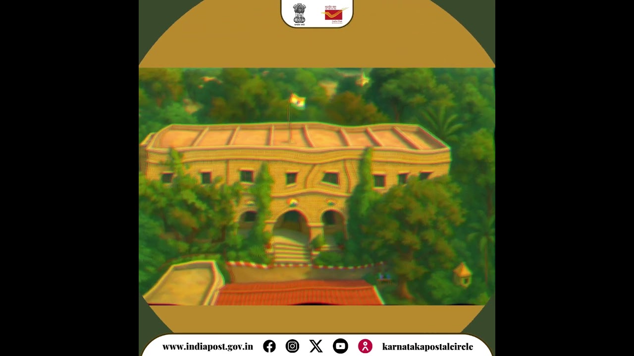 Namma Post Office got that Ghibli swag! 📮