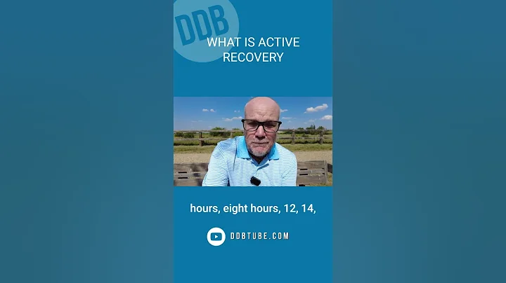 Everyone must learn how to do active recovery.