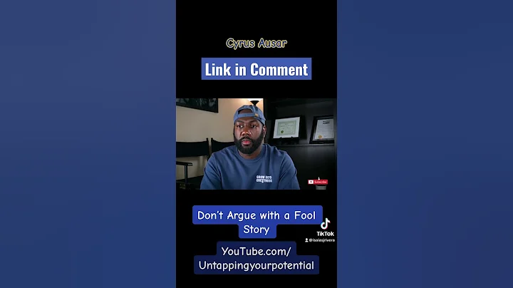 @CyrusAusar Don’t Argue with a fool #motivation #motivational #motivationalvideo #cyrusausar #fool