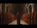 Monastic chanting of medieval monks  old gregorian chant
