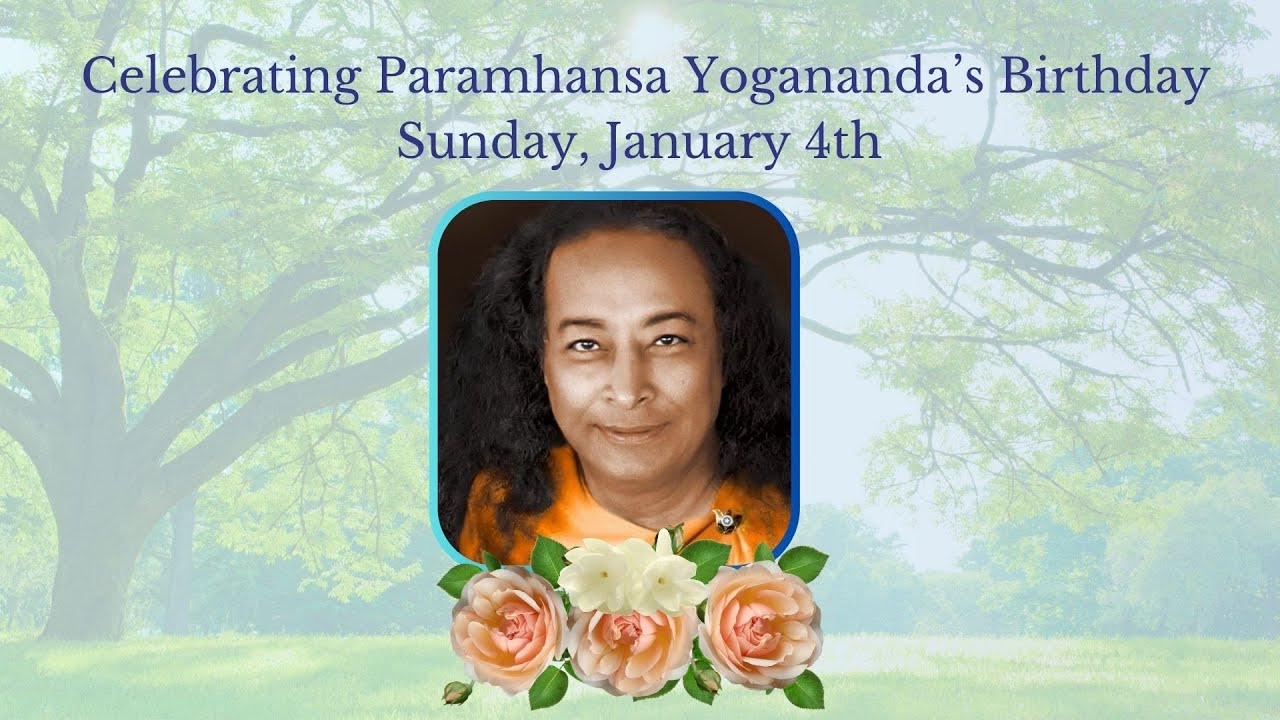 Celebrating the Birth of Paramhansa Yogananda from the Blue Lotus Temple