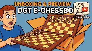 DGT Chess E-Board Unboxing and preview!
