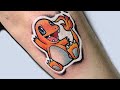 Pokemon Tattoo - Tattoo Timelapse