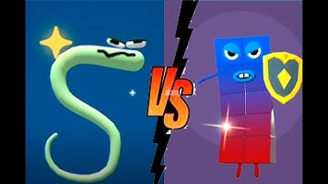Merge Alphabet Lore Run VS Number Cube level 40 41 42