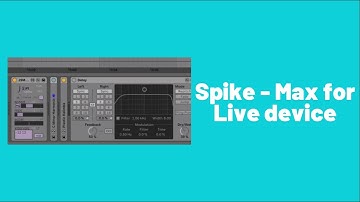 Checking out JSM Spike 1.0, a FREE Ableton Max for Live device