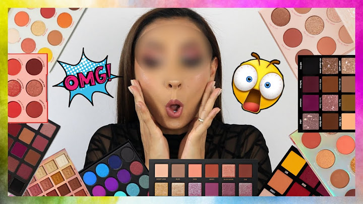 Me maquillo con TODAS MIS PALETAS de SOMBRAS | #Challenge #Reto ♥♥♥ Andy Lo