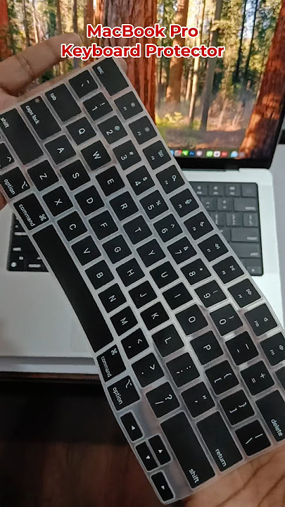 MacBook Pro M4 Keyboard Cover / Protector | 2025 | #shots #tech #technical #apple #macbook #m4pro