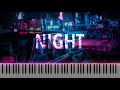 Night i comp by ludovico einaudi i piano tutorial