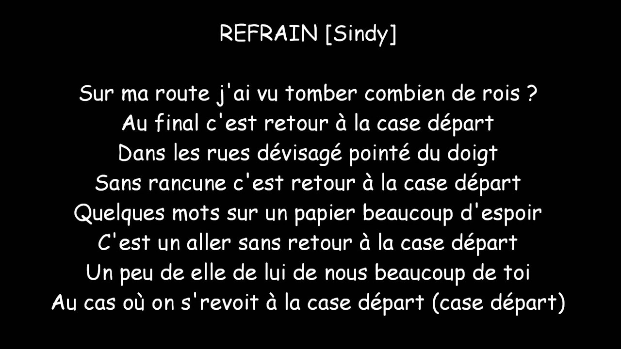 Team BS Case départ [Paroles] YouTube