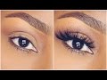 HOW TO APPLY FALSE EYELASHES ON CURLY LASHES (BEGINNER FRIENDLY) | DIMMA UMEH