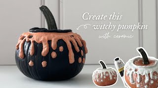 LET´S CREATE A PUMPKIN WITH SOME WITCHY VIBES