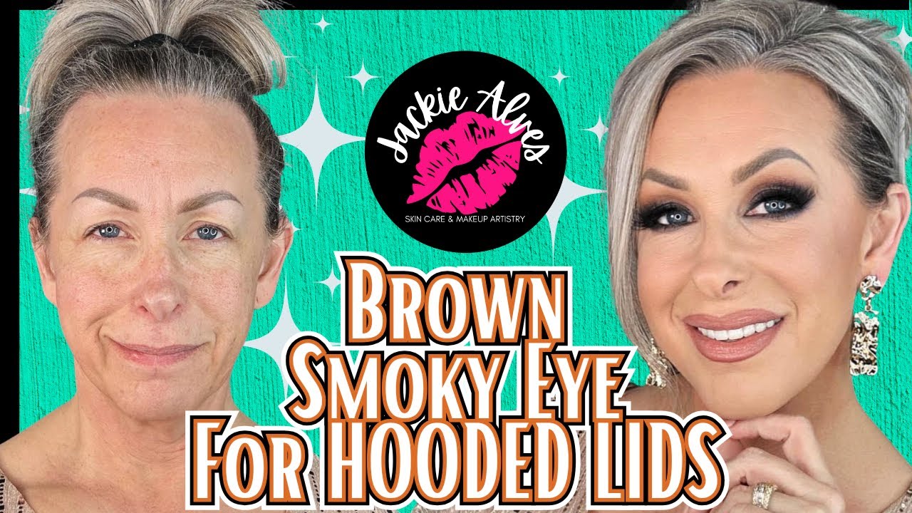 SIMPLE & ELEGANT Classic Brown Smoky Eye For HOODED LIDS | Makeup Tutorial 50+
