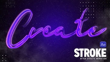 3D Stroke Effect | After Effects Tutorial