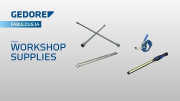 Workshop supplies from GEDORE | Video Series FAB14 | Episode 7