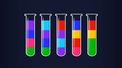 Water Sort Glow Level 19 | Tic Tac Toe All In One Game | Android Brain Gameplay Offlinegame