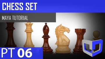 Maya 2018 Tutorial - Chess Set - Queen PT.6