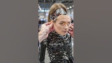Guy Tries Out the Newest Girlfriend Robot at the Expo