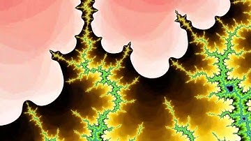 Mandelbrot Fractal Zoom psychédélique visual 3