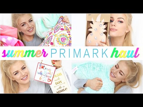 Summer Primark Haul June 2016 | Lucy Flight - Hope you enjoyed this Summer Primark Haul! I also inlcluded some bits and bobs from Sainsburys and H&M too. 