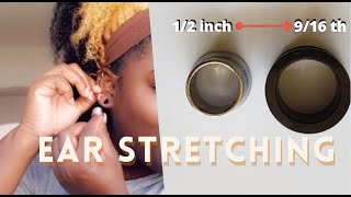 1 2 Inch To 9 16th Ear Stretching Q A Youtube