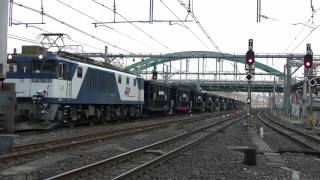 JR貨物 EF64 1018 太平洋セメント牽引