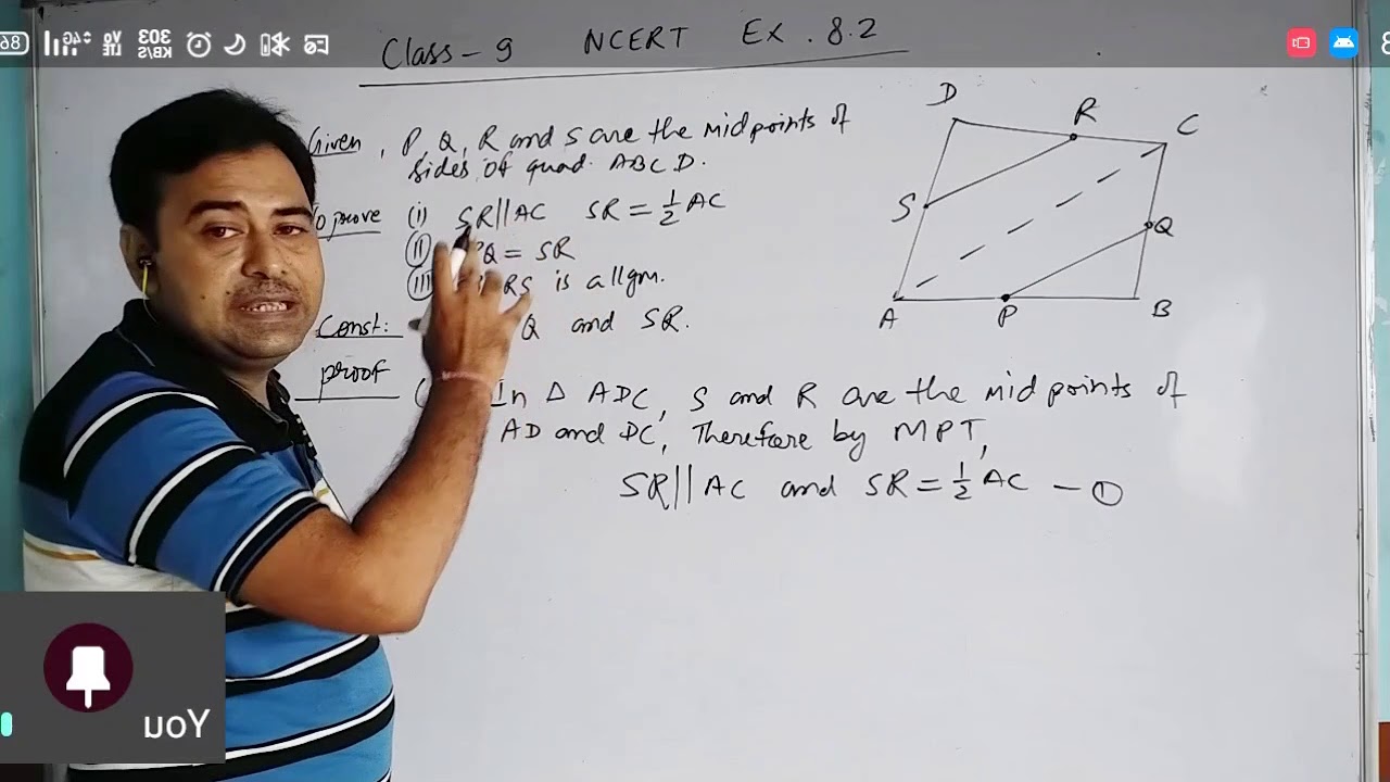 quadrilateral assignment class 9