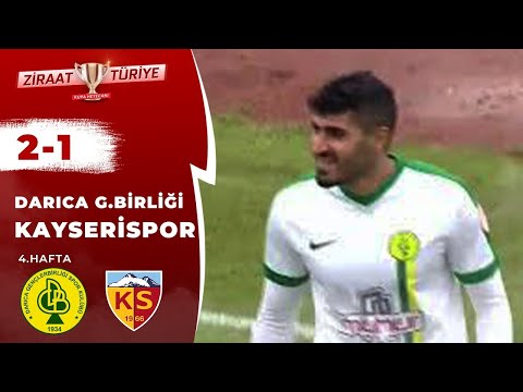 Darıca Gençlerbirliği 2-1 Kayserispor Maç Özeti (Ziraat Türkiye Kupası D Grubu 4.Hafta) 28.12.2016