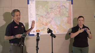 Officials give June 8 afternoon update on the Telegraph Fire near Superior