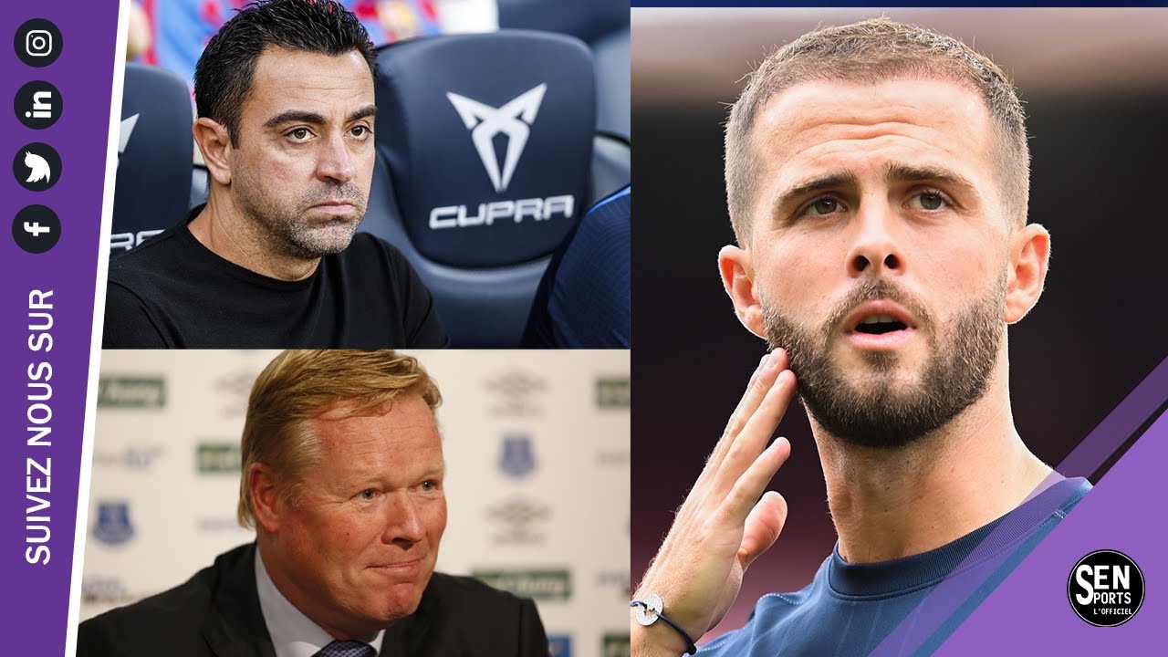 🔴Miralem Pjanic cartonne Ronald Koeman et encense Xavi Hernandez