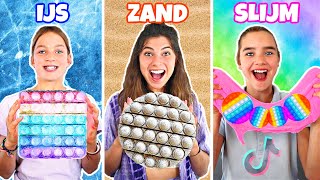 DIY IJS vs ZAND vs SLIJM POP-IT MAKEN!! (Fidget Toy Challenge) #308 screenshot 5