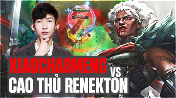 BỊ ĐỐI THỦ COUNTERPICK VÀ CÁCH XIAOCHAOMENG KHIẾN CAO THỦ RENEKTON FEED 14 MẠNG VỚI AMBESSA