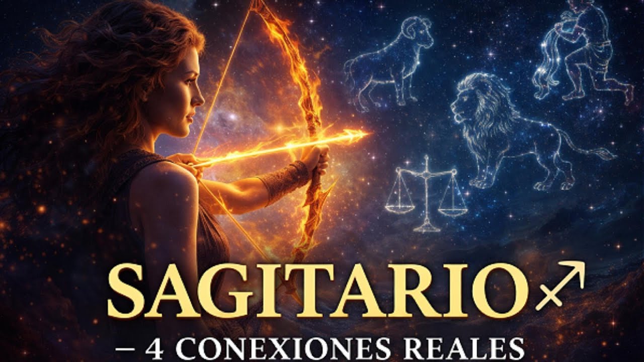 SAGITARIO ♐ — El Amor Te Falló por Esta Razón… y Estas Son las 4 Almas que Sí Fueron Hechas para Ti