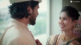 Anushree & Rohit | Engagement Cinematic Highlight | V D Media 2025 screenshot 1