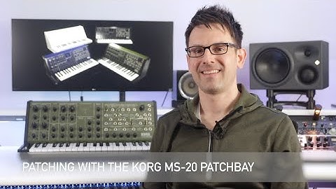 Patching ⚡️ with the Korg MS-20 Patchbay 🔌