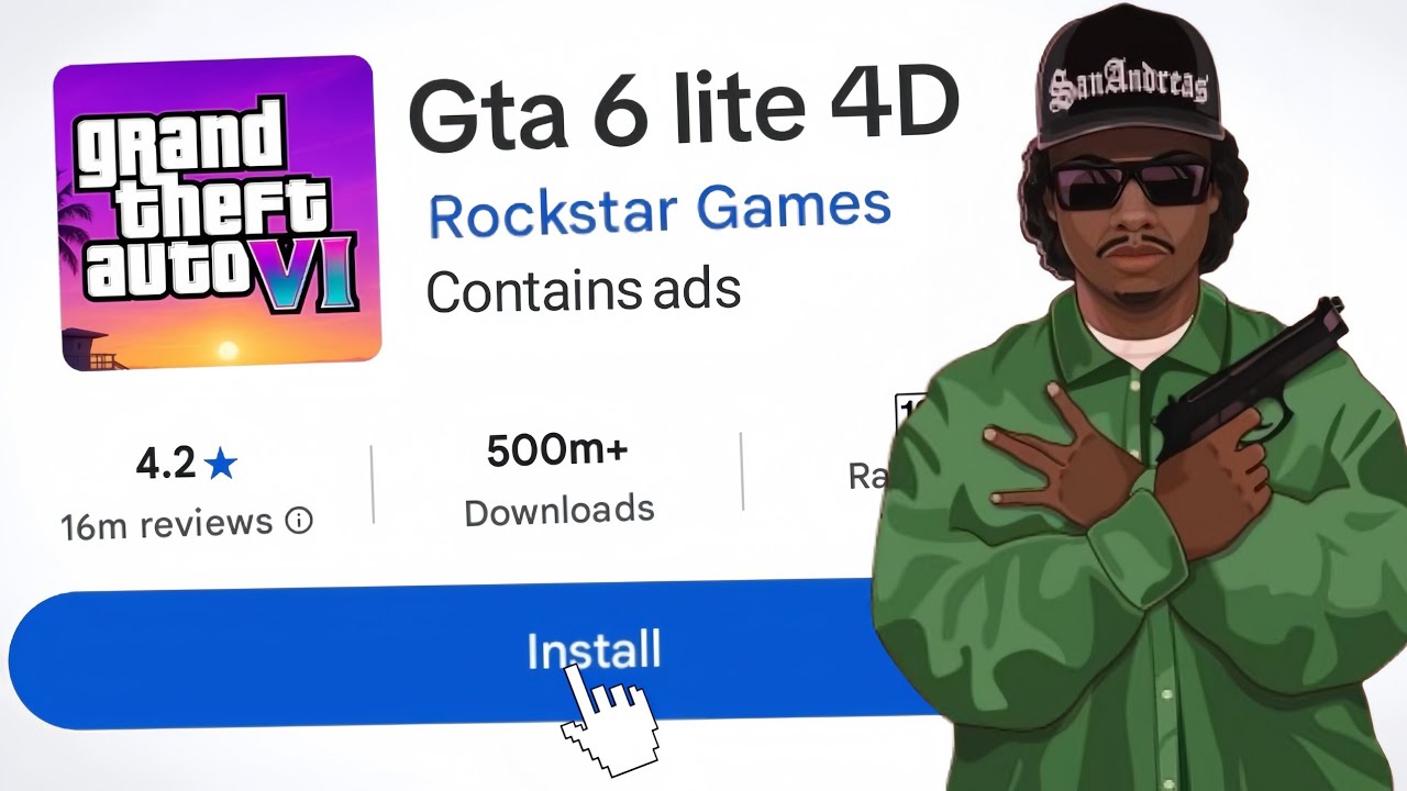 I Found Saste GTA 6 Copy Games On playstore 🤯🔥!