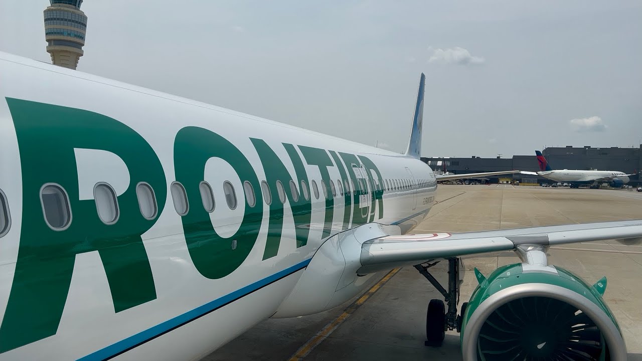 4K | Full Flight (MCO-ATL) | Frontier Airlines Airbus A321neo (N660FR)