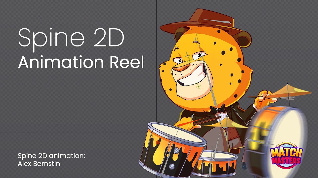 Spine 2D Character Animation Reel 2023 2024 - YouTube