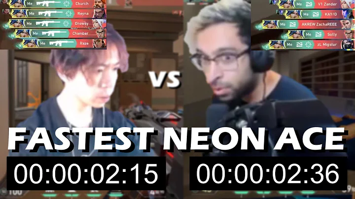 World's FASTEST NEON ACE (2.15 seconds)