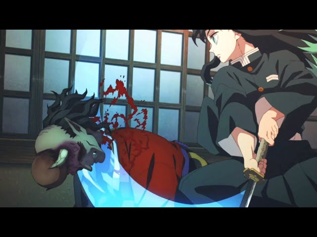 DEMON SLAYER Temporada 3 Episódio 4 DUBLADO - TOKITO VS GYOKKO Lua Superior  5 