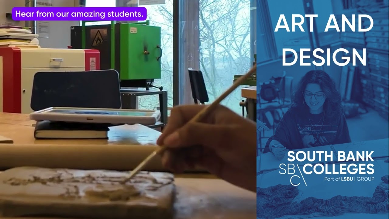 🎨 Exploring Storytelling in Visual Art – Meet a Level 3 Art & Design Student at Lambeth College