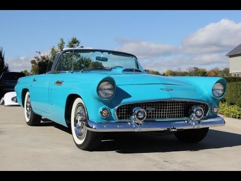 1956 Ford thunderbird hardtop convertible