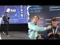 Презентация SmartMen&#39;s.IT на сцене весеннего форума Blockchain Life 2022
