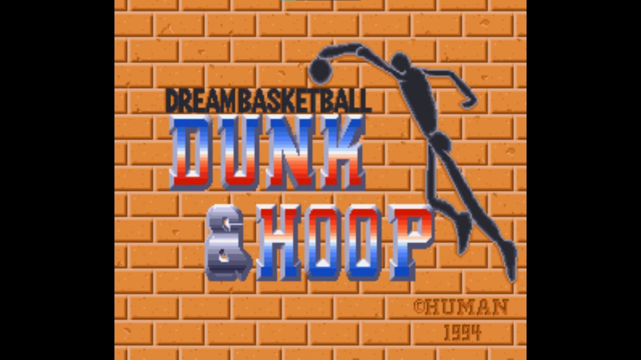 Dream Basketball Dunk and Hoop (ドリームバスケットボール ダンクアンドフープ) Japan 4k SNES