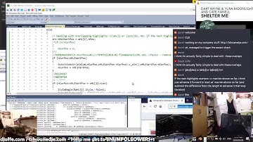 Live #programming C++,EC,TLex,tlTerm,XML,tlDatabase,hebrew 27Feb2018