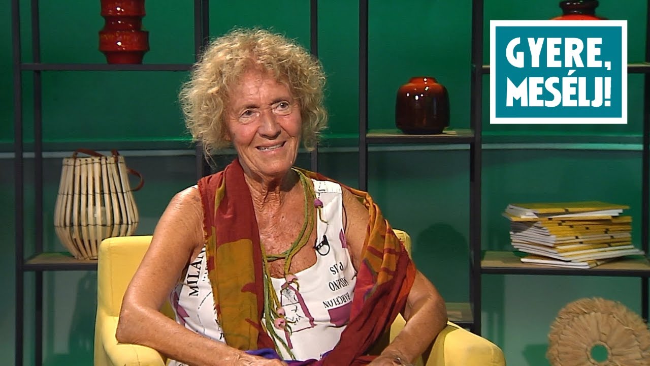 A szeretet szemével nézi a világot – Schäffer Erzsébet a Gyere, mesélj! műsorban